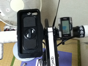 iphone5のロードバイクケース